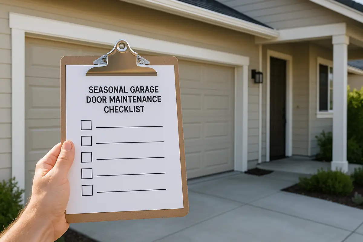 Seasonal Garage Door Maintenance Checklist for Cranston, RI Residents