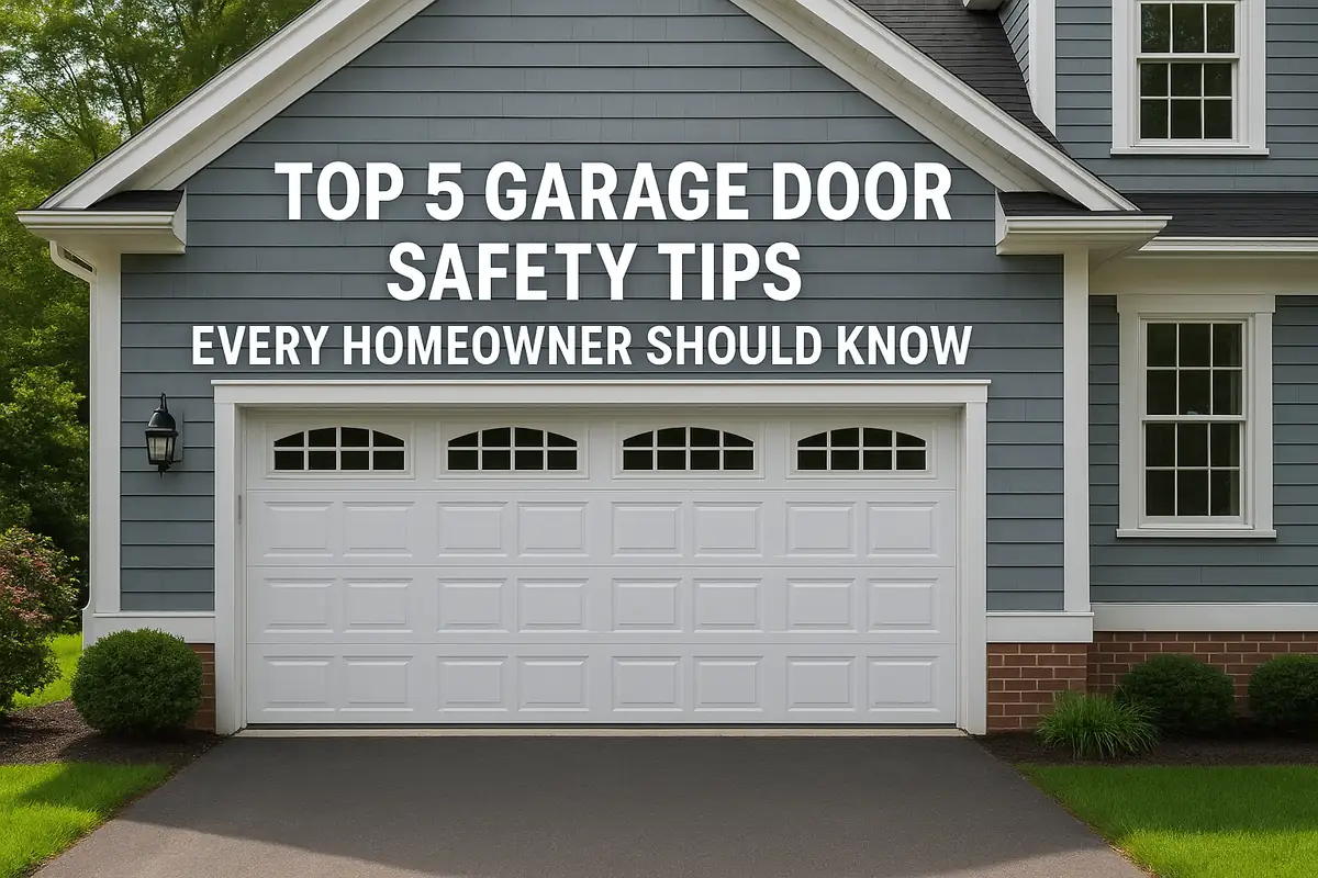 Top 5 Garage Door Safety Tips Every Homeowner Should Know | PRIME Garage Door Repair