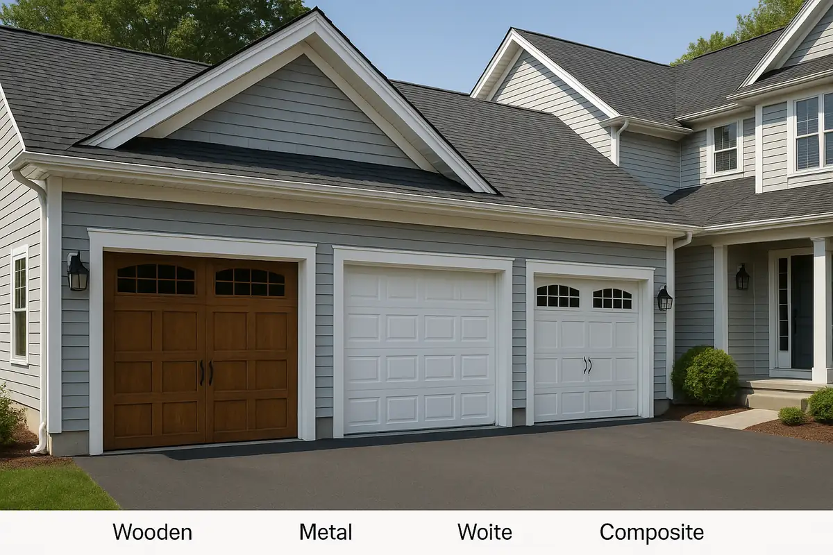 Understanding Different Garage Door Materials: A Guide by PRIME Garage Door Repair