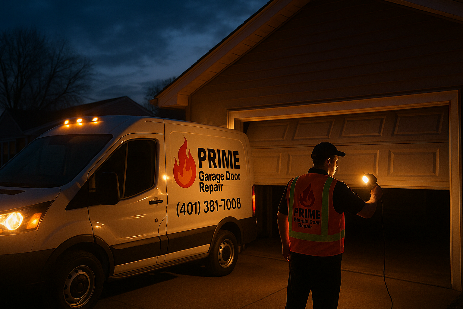 Emergency Garage Door Repair in Cranston