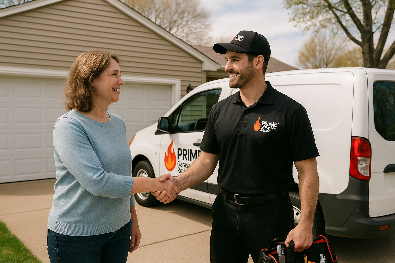 Garage door services in Cranston, RI