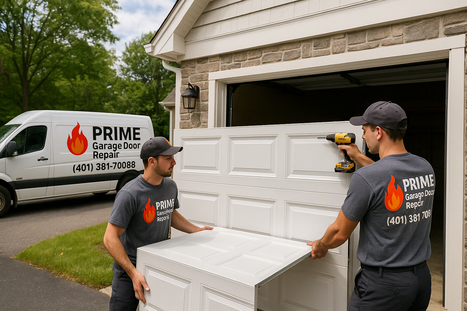 Garage Door Installation in Cranston