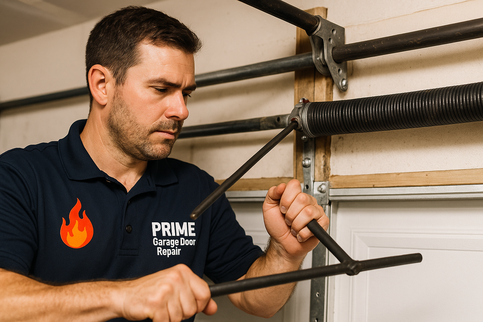 Garage Door Spring Repair in Cranston