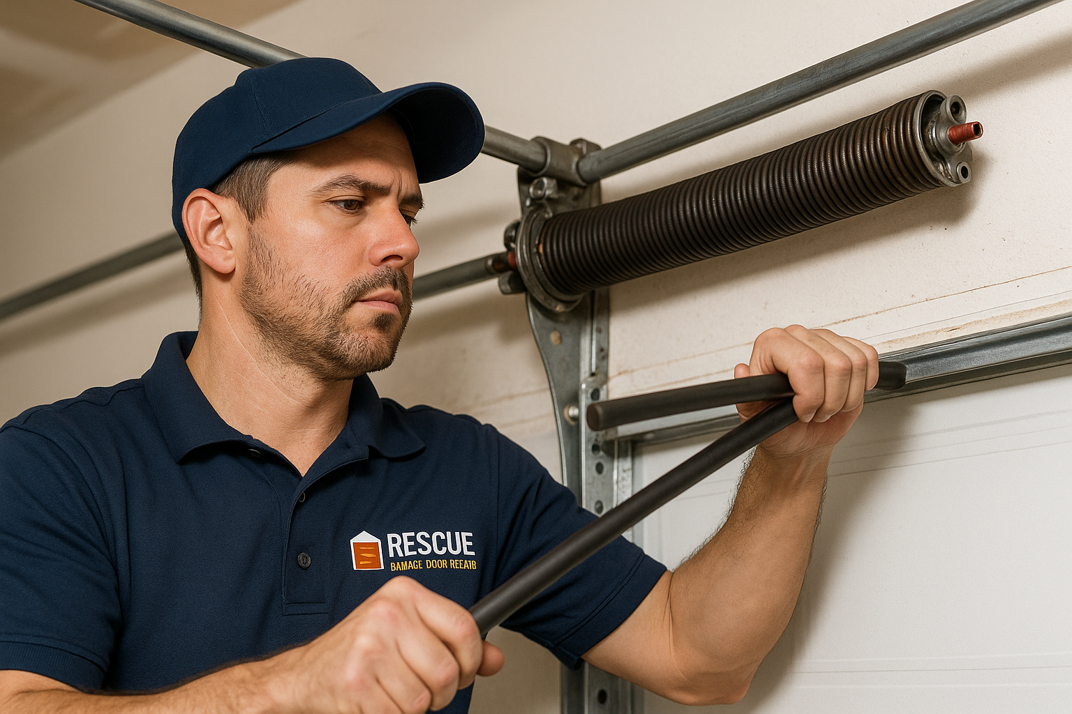 Garage Door Spring Repair service in Cranston