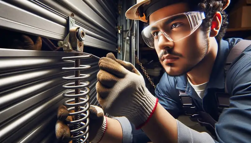 Garage Door Spring Repair — Providence