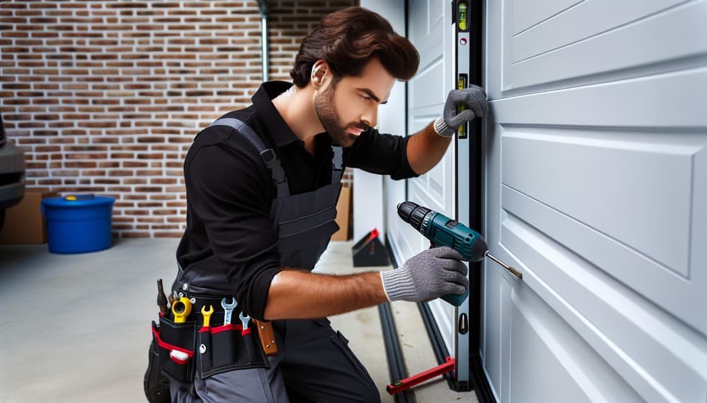 Our professional garage door opener repair process